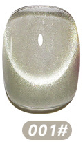 6 colors Moonlight Glitter Cat Eye Gel Nail Polish