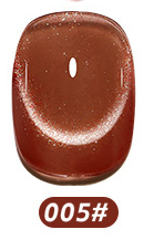 6 colors Moonlight Glitter Cat Eye Gel Nail Polish