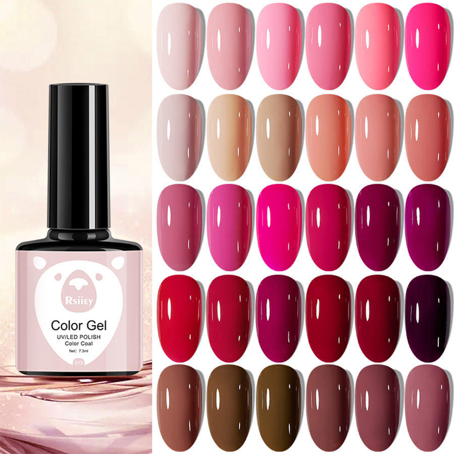 Nail Gel Polish Of 30 Solid Colors UV Gel Polish 7.3ml/pcs
