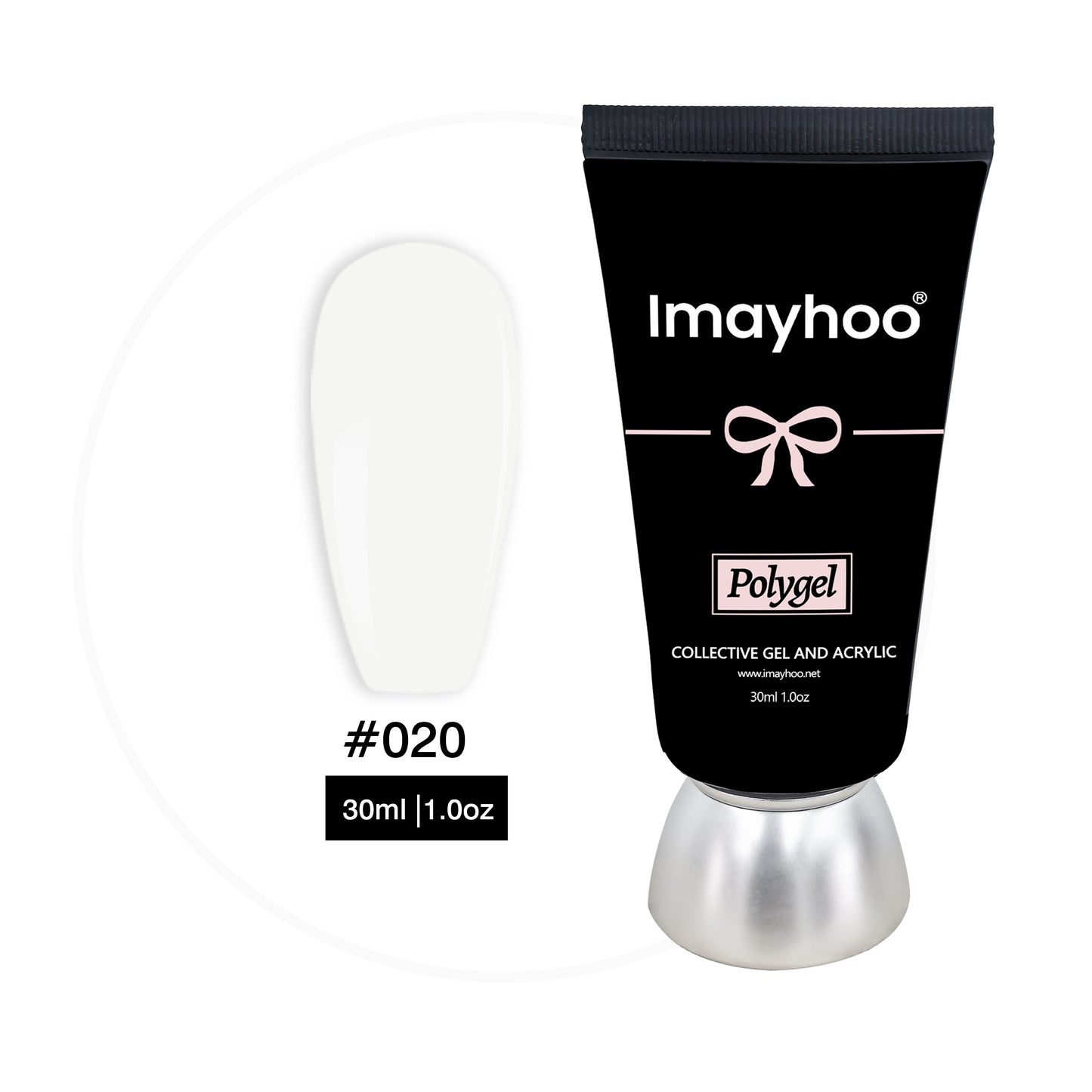 Imayhoo Poly Gel Milky White(30ml/1.0oz)