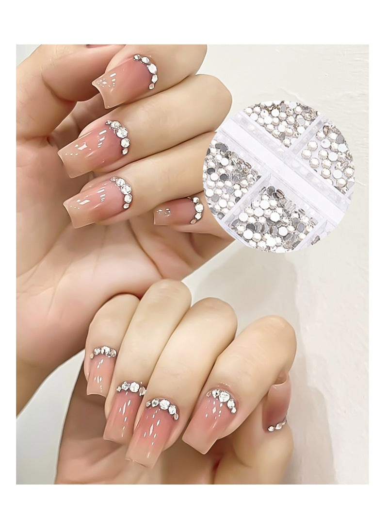 Nail Art Rhinestone Kits Flatback Colorful Rhinestones Crystals AB