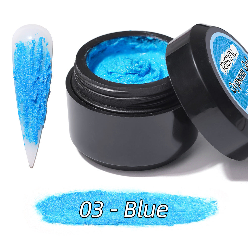 9 Colors Nail DIY Gypsum Gel