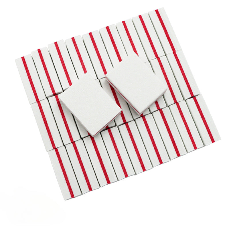 50PCS Mini Buffer Block Nail File