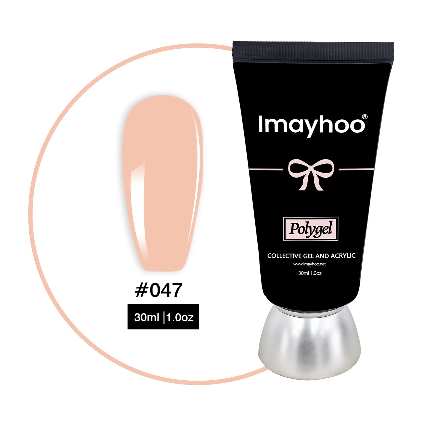 Imayhoo Poly Gel Coral(30ml/1.0oz)