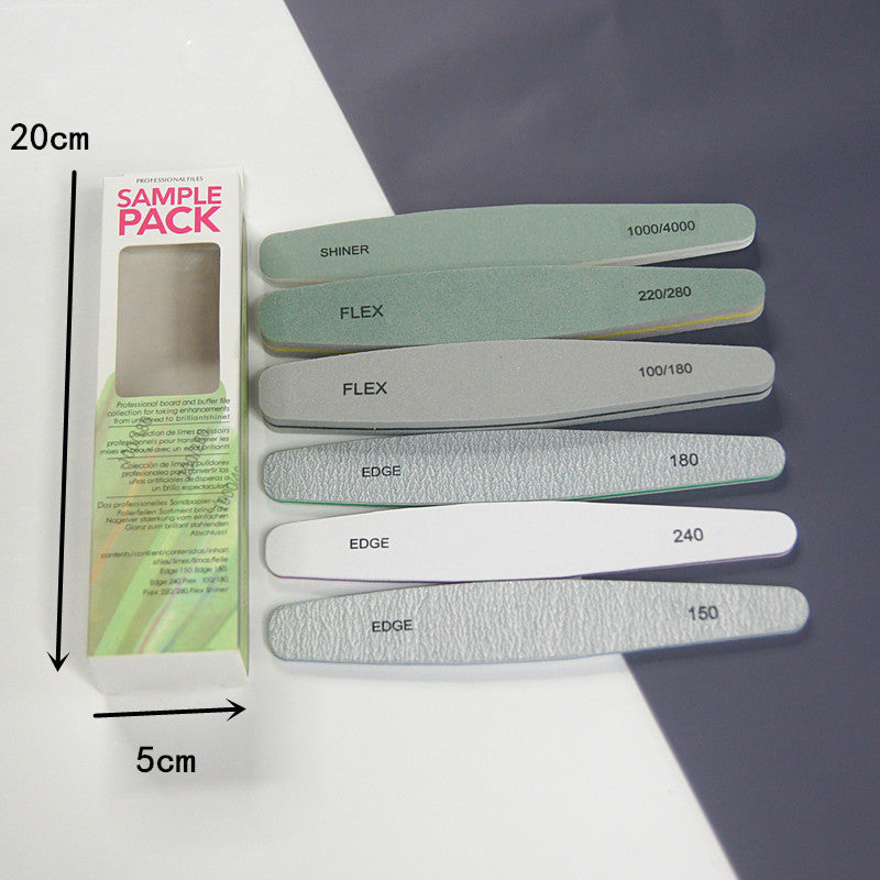 6 PCS Professional Nail Filer and Buffers
