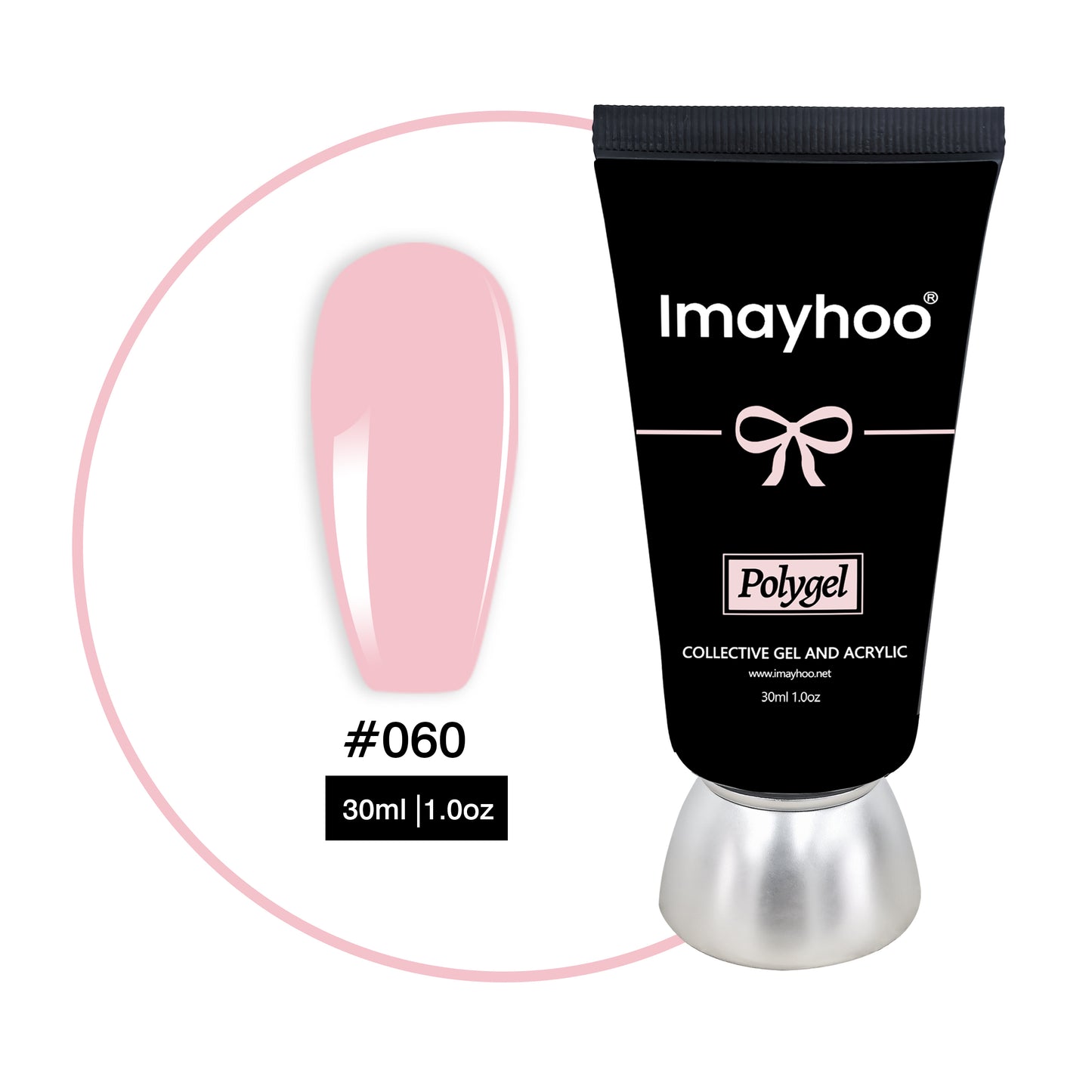 Imayhoo Poly Gel Baby Pink(30ml/1.0oz)