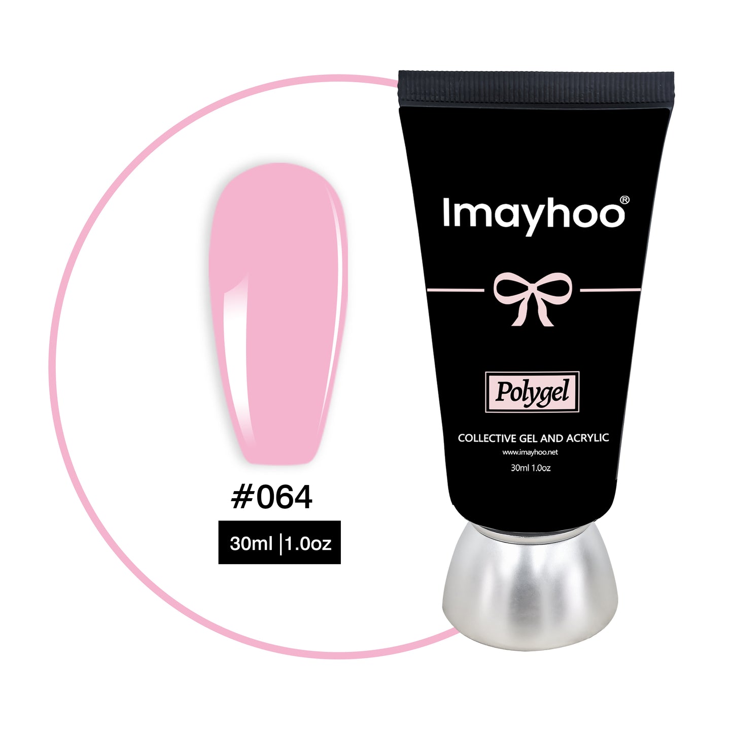 Imayhoo Poly Gel Pink (30ml/1.0oz)