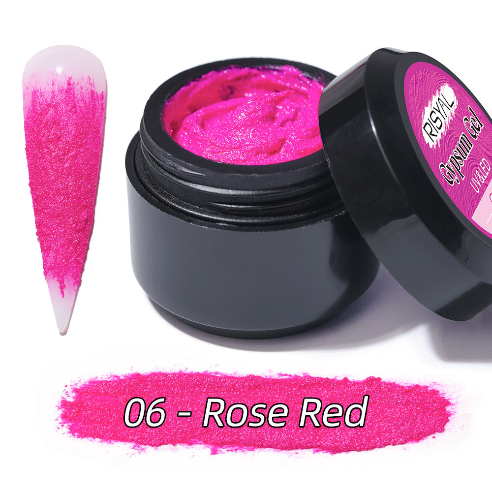 9 Colors Nail DIY Gypsum Gel