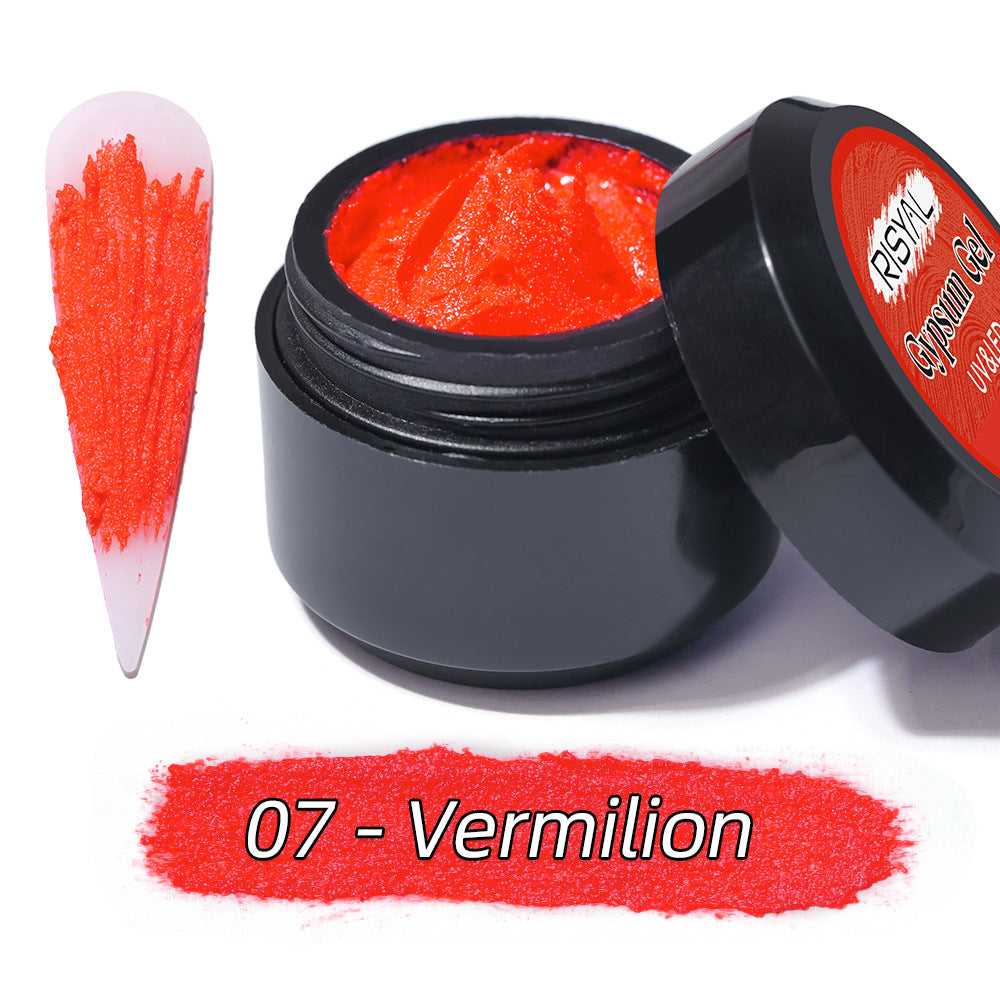 9 Colors Nail DIY Gypsum Gel
