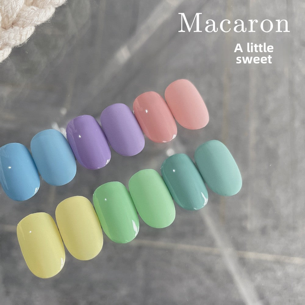 XEIJAYI Mocaron Solid Gel Polish 6colors*5ml/set