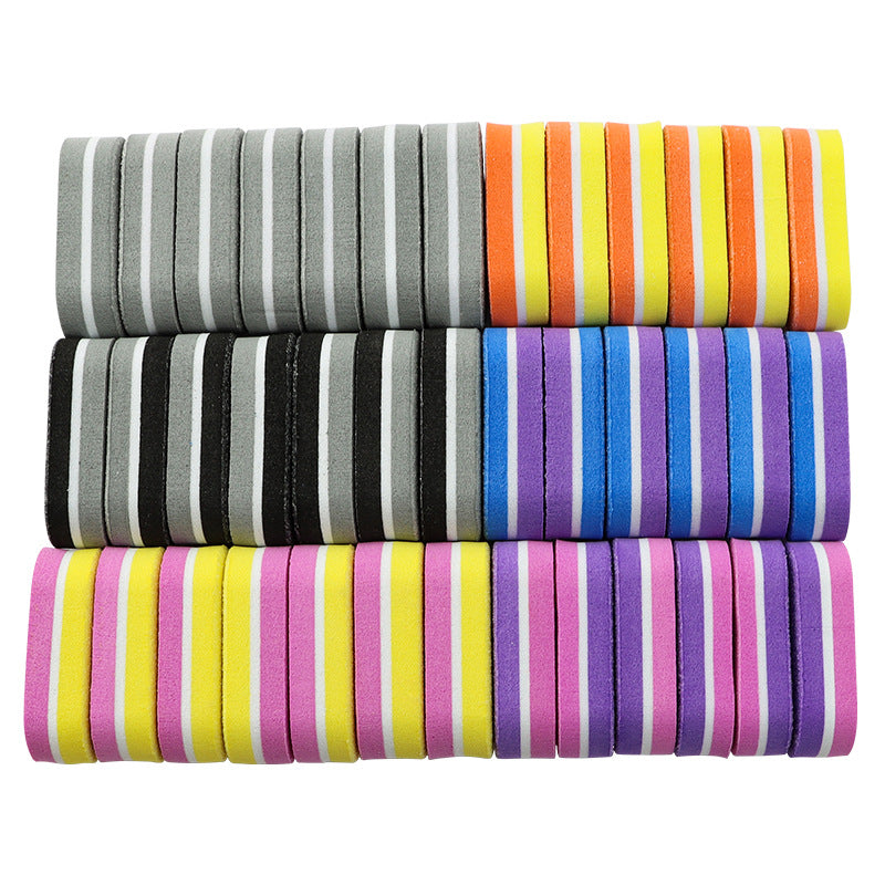 50PCS Sponge Mini Nail Files Bulk