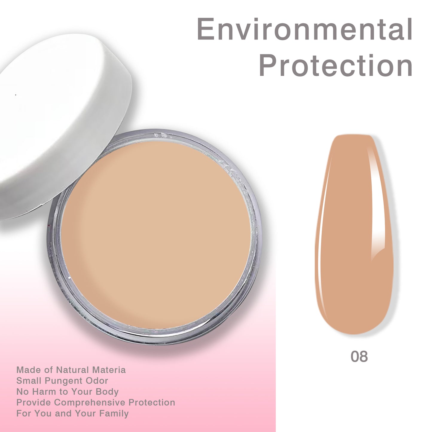 Imayhoo Ultra-Smooth Dark Skin Professional Acrylic Powder (30g/1.05oz)