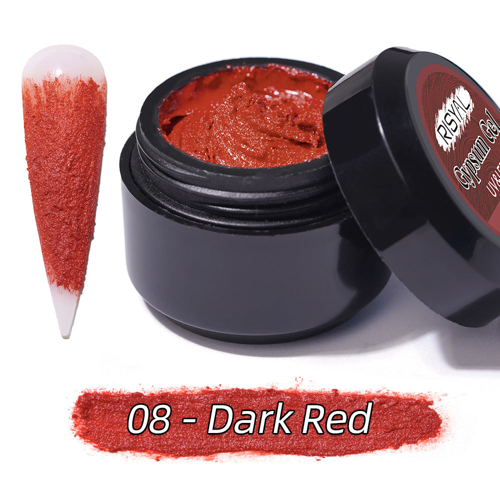 9 Colors Nail DIY Gypsum Gel