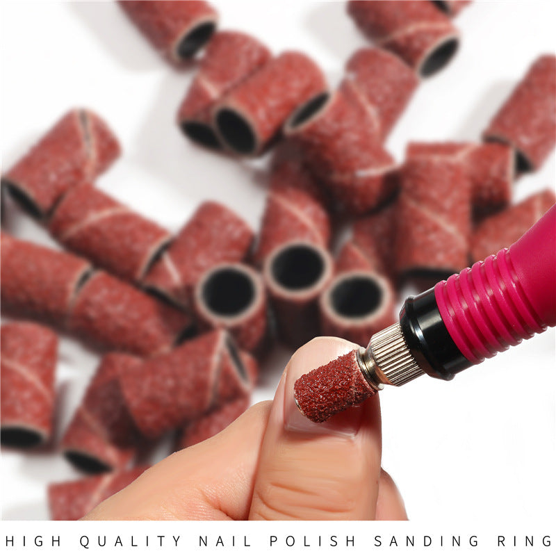 50/ 100PCS Sanding Bands for Electric Nail Drill 80#120#180#240#