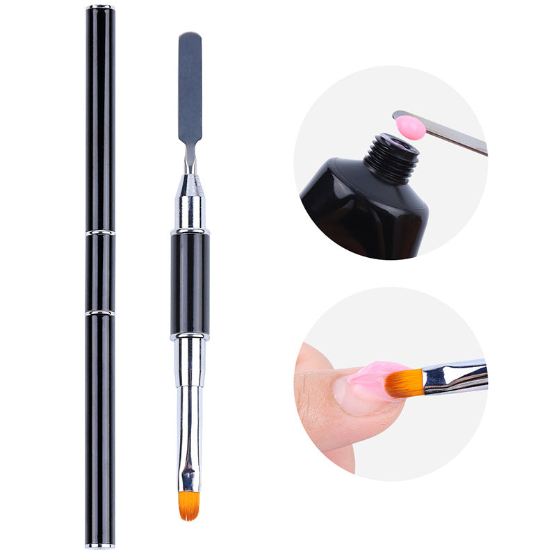 Dual-Ended Polygel Brush & Picker Brush Tool