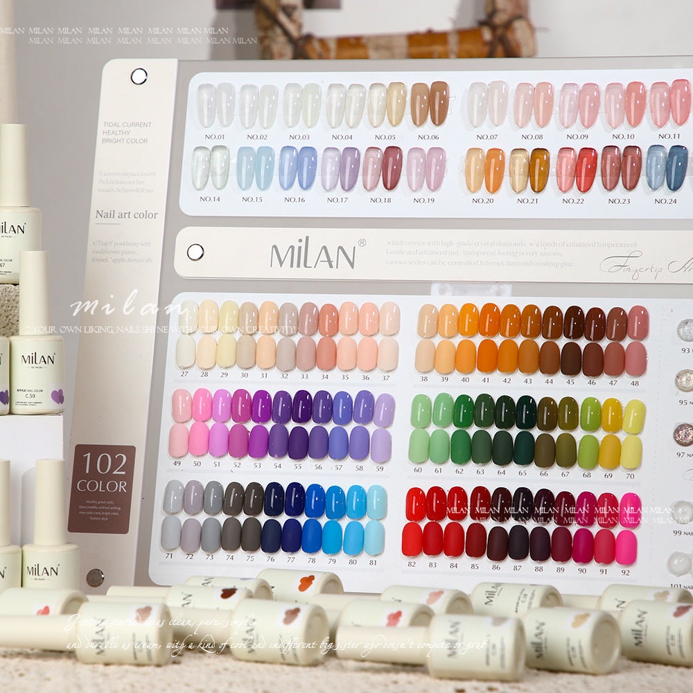 102 Colors Gel Polish Kit 15ml/pcs (with Display Board)