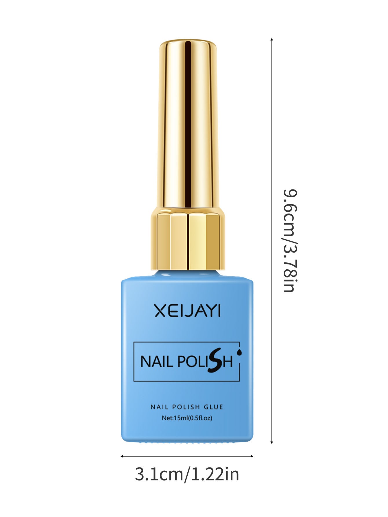 6 Colors Blue Series Gel Nail Polish