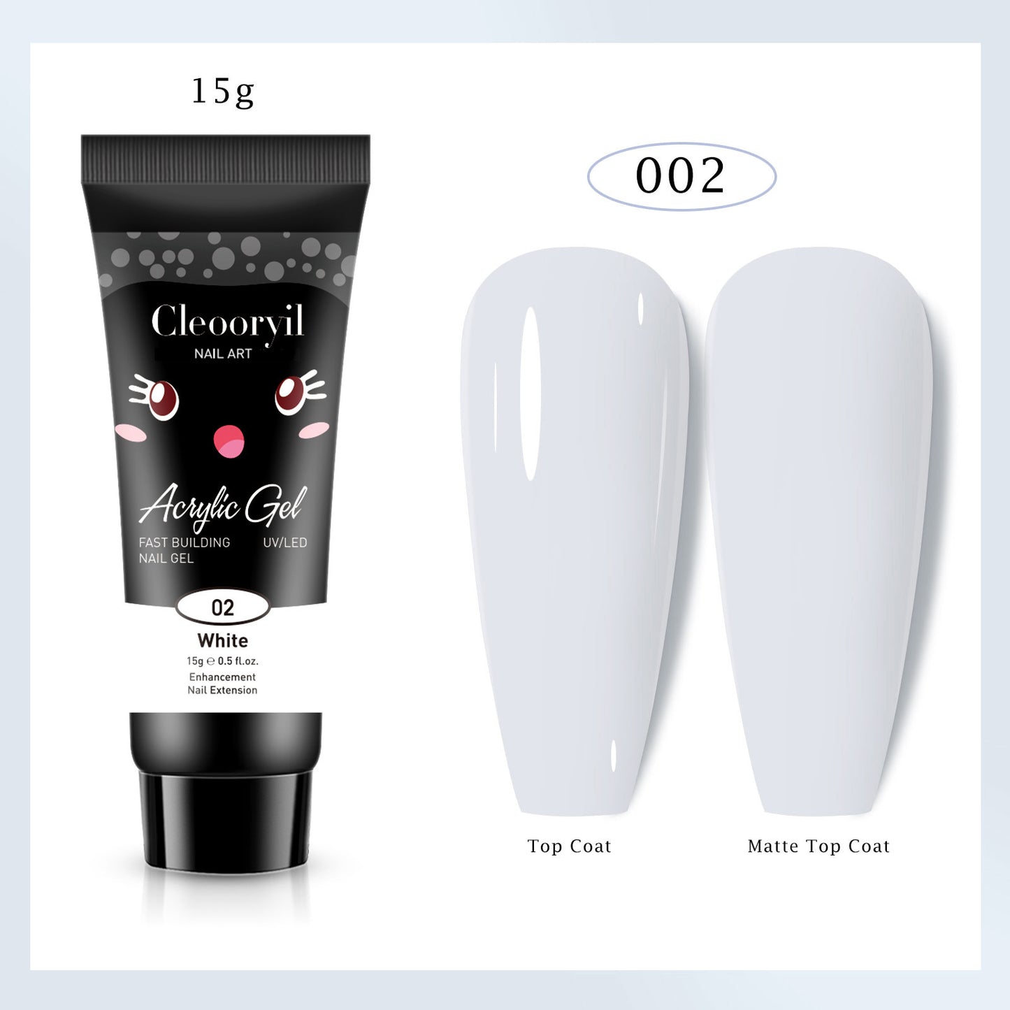 12 Colors Nail Extension Gel Kit