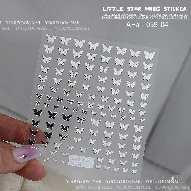 Litter Star Nail Stickers for Nail Art