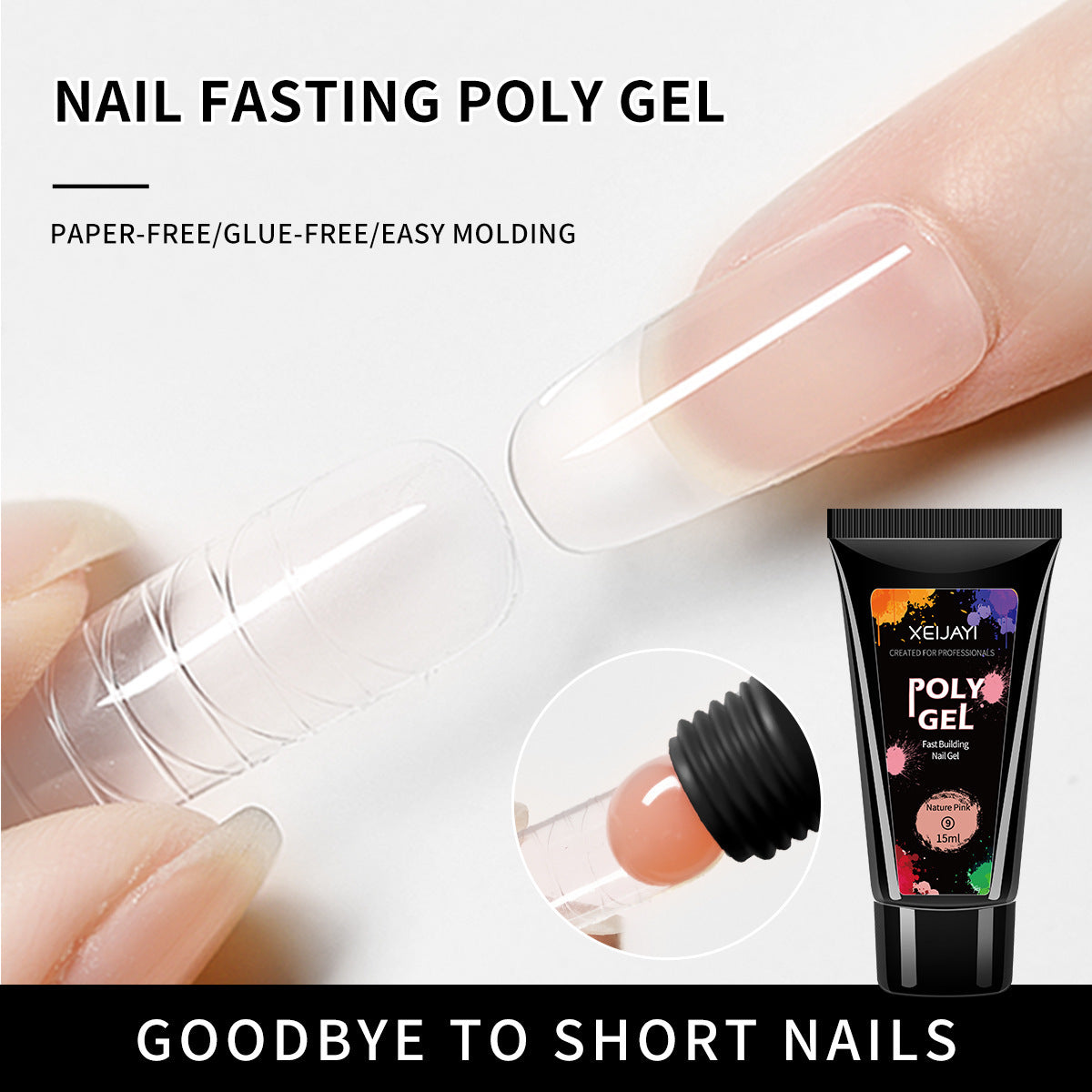 XEIJAYI Poly Gel 15ML*4Colors Set