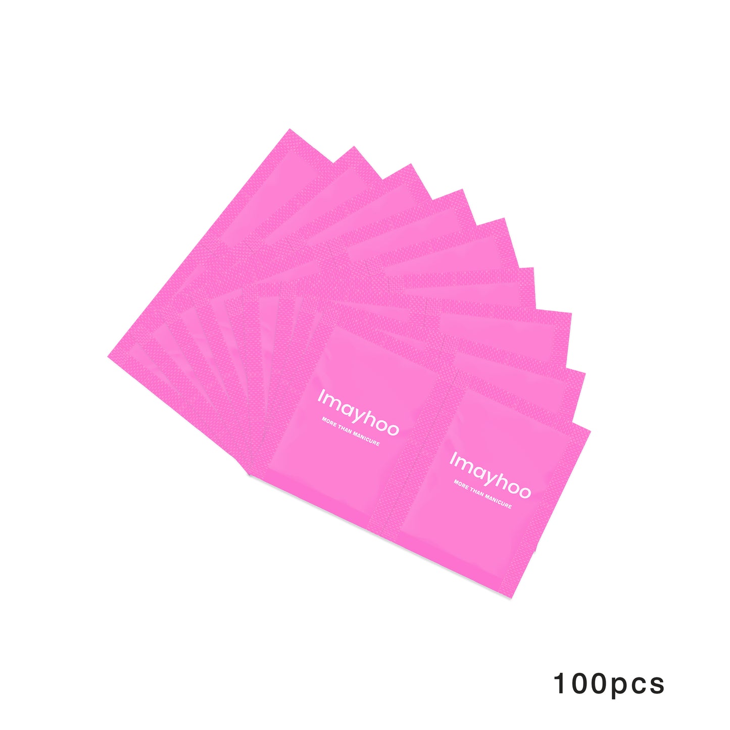 Imayhoo 100PCS Nail Cleaning Alcohol Wipes