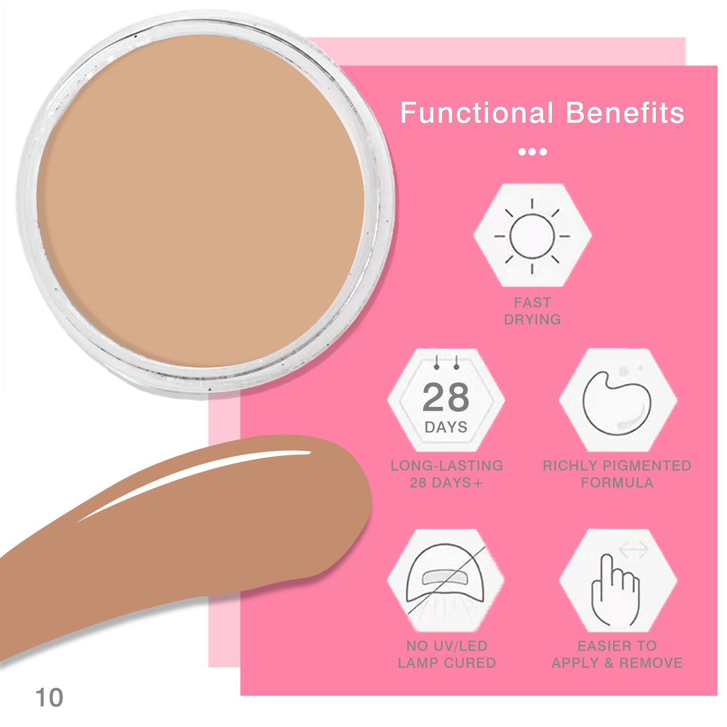 Imayhoo Ultra-Smooth Naked Professional Acrylic Powder (30g/1.05oz)