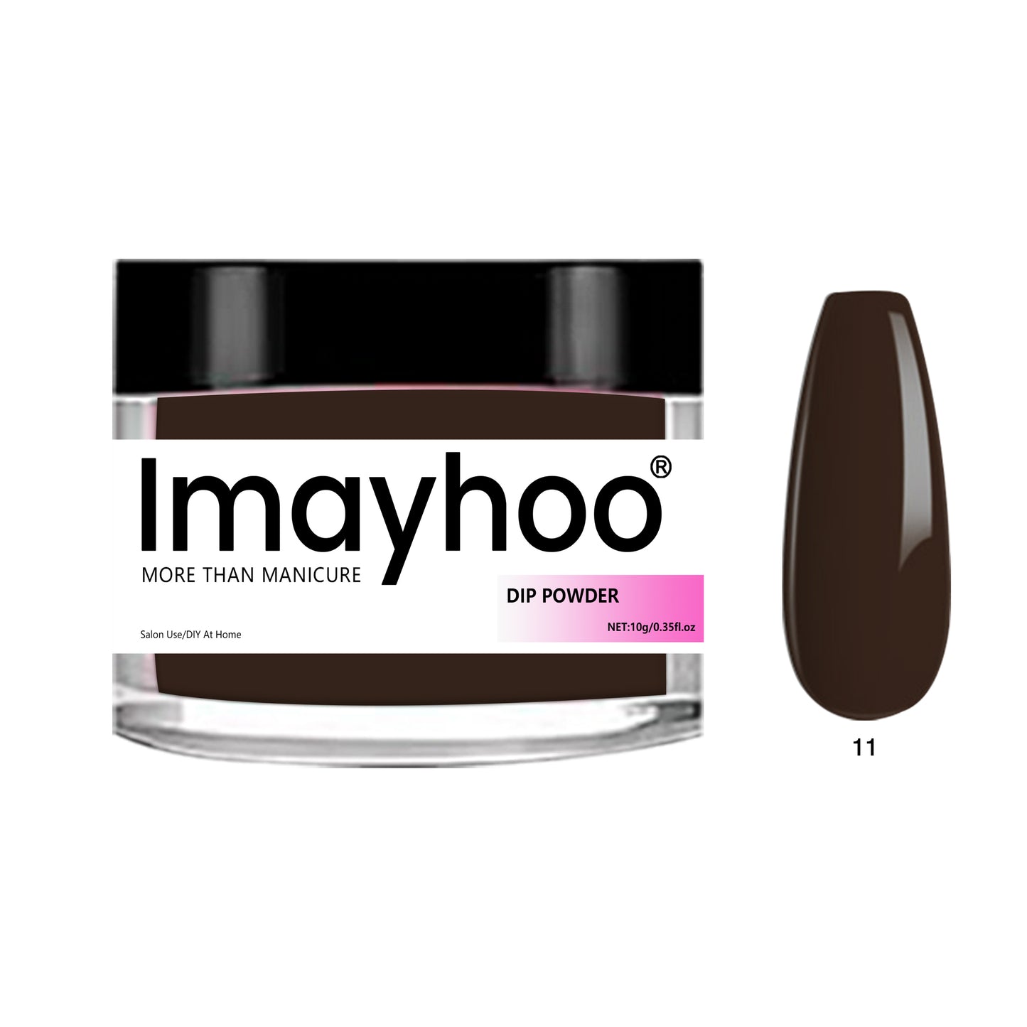 Imayhoo Brown Dipping Powder(10g/0.35fl.oz)