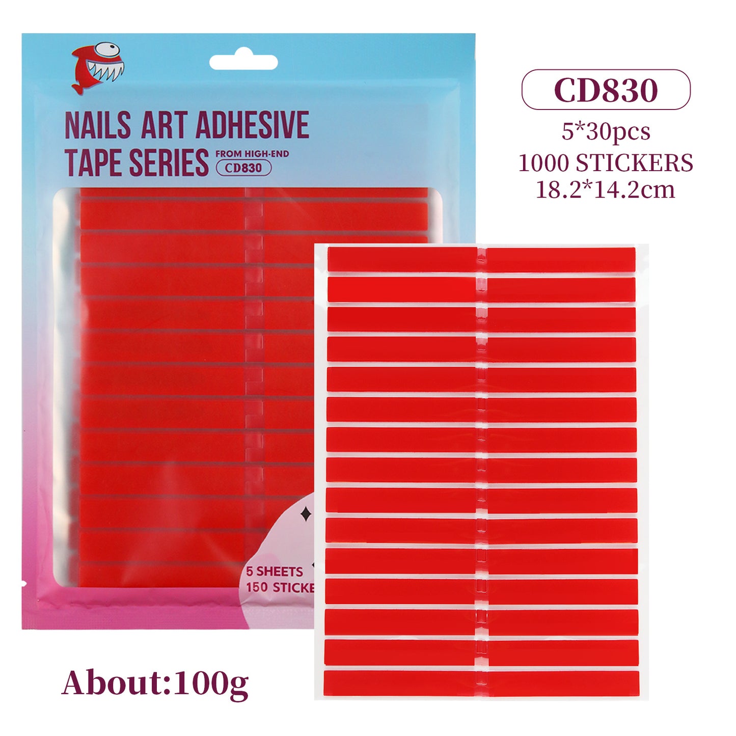 NAILS ART ADHESIVE tape for nail art display