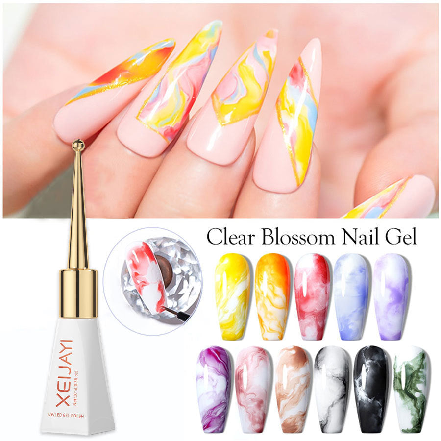 XEIJAYI 15ml Clear Nail Blooming Gel