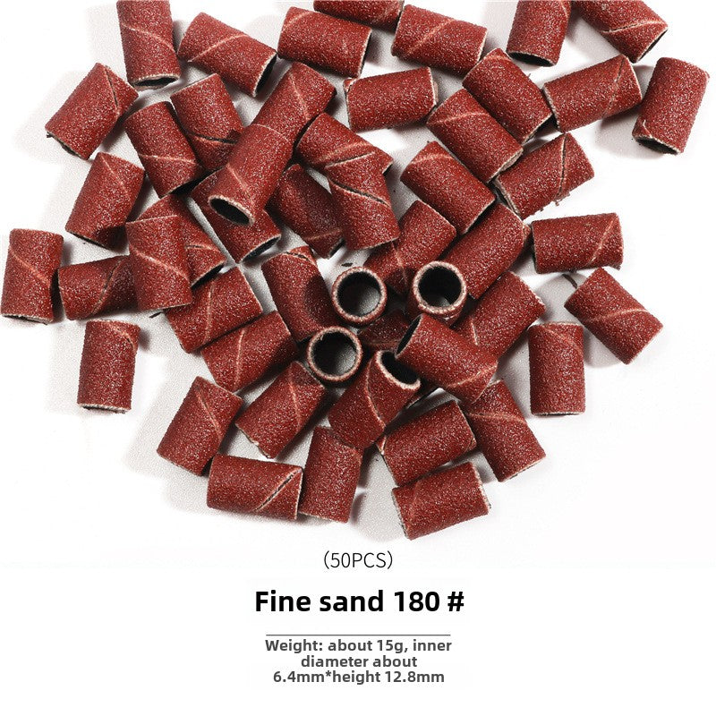 50/ 100PCS Sanding Bands for Electric Nail Drill 80#120#180#240#