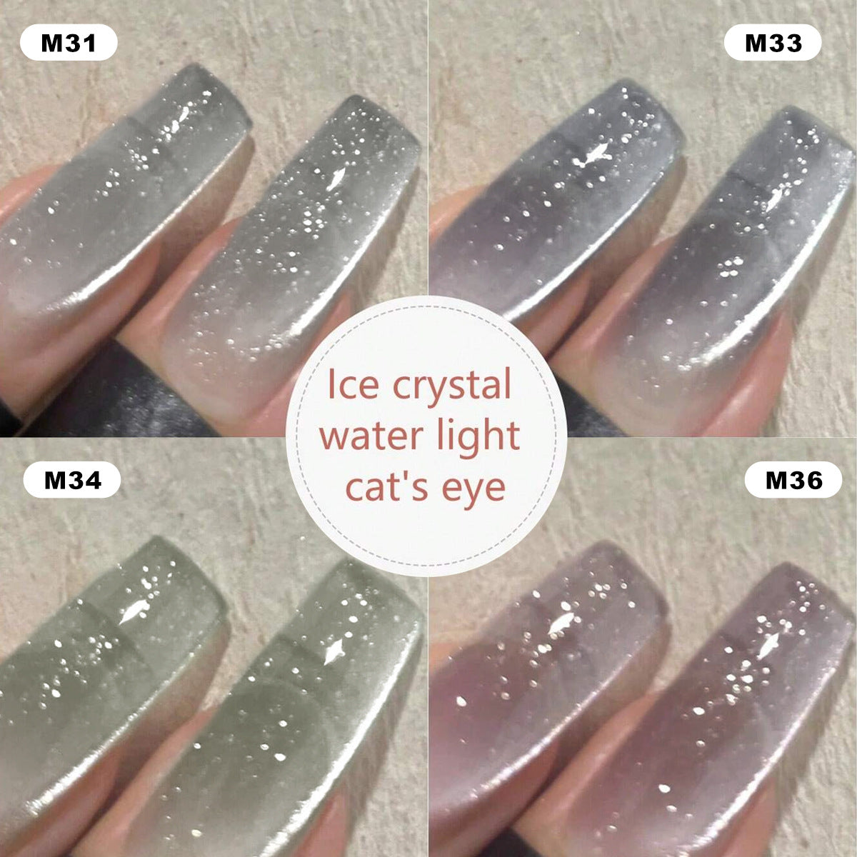 Cat's Eye Gel Nail Polish Salon Gel Manicure Diy At Home Nail Art 10ml/0.3fl.oz/pcs