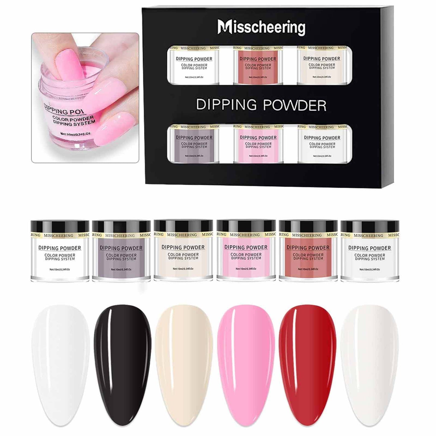 Misscheering Dipping Powder Kit
