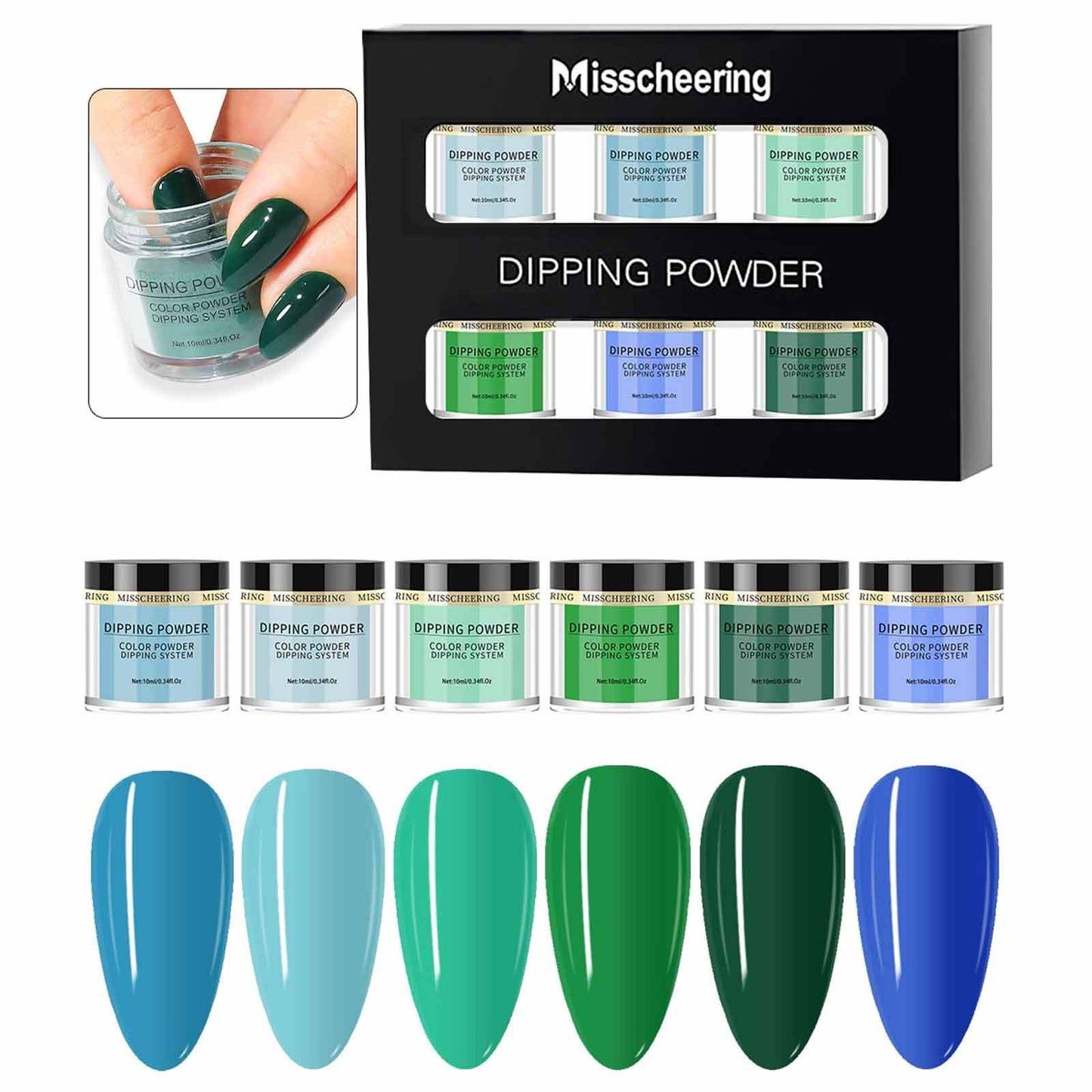 Misscheering Dipping Powder Kit
