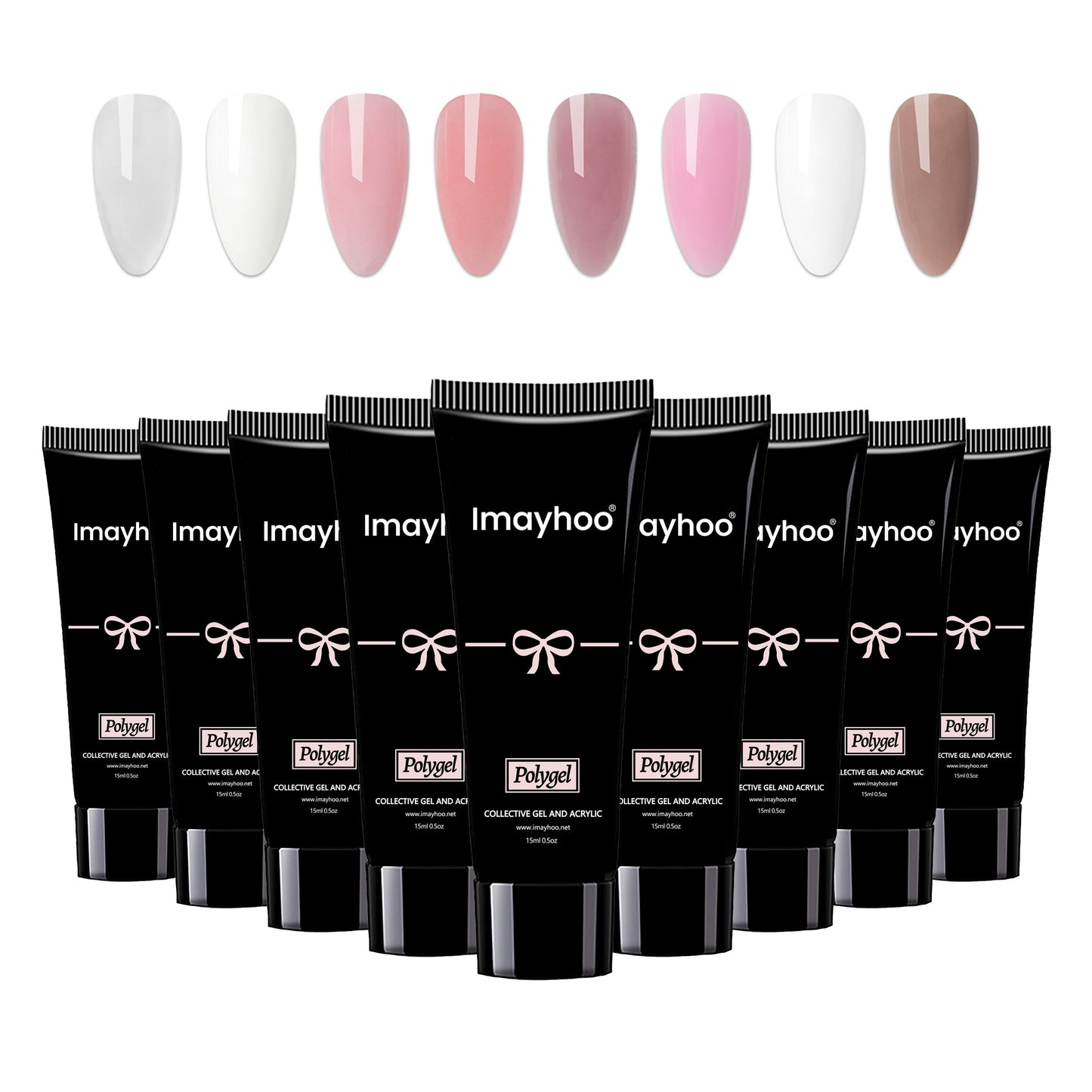 Imayhoo Poly Gel 9 Colors 15ml/pcs