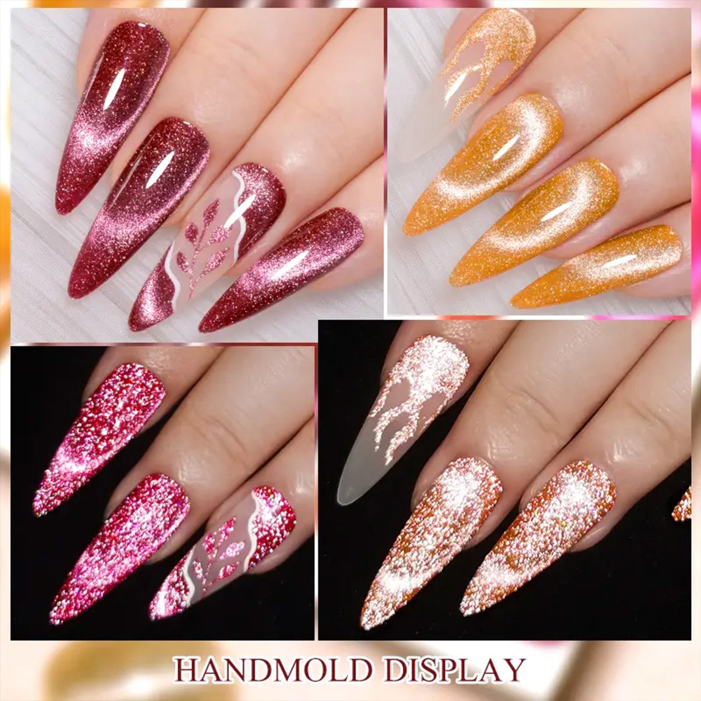 Amber Cat's Eye Gel Polish 6 Colors 10ml/PCs