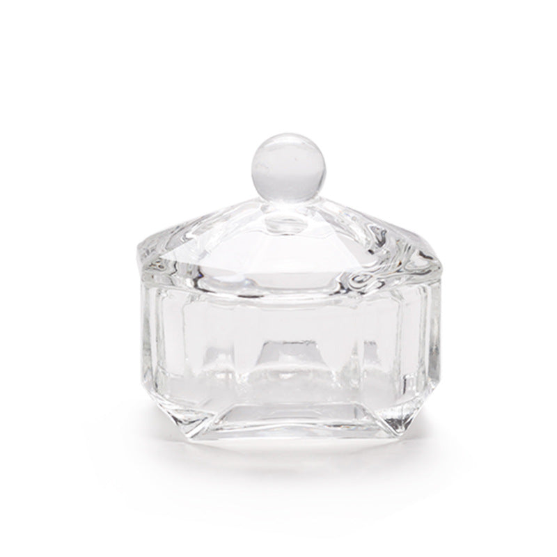 Multi-shaped Nail Art Acrylic Liquid Power Dappen Dish with Lid