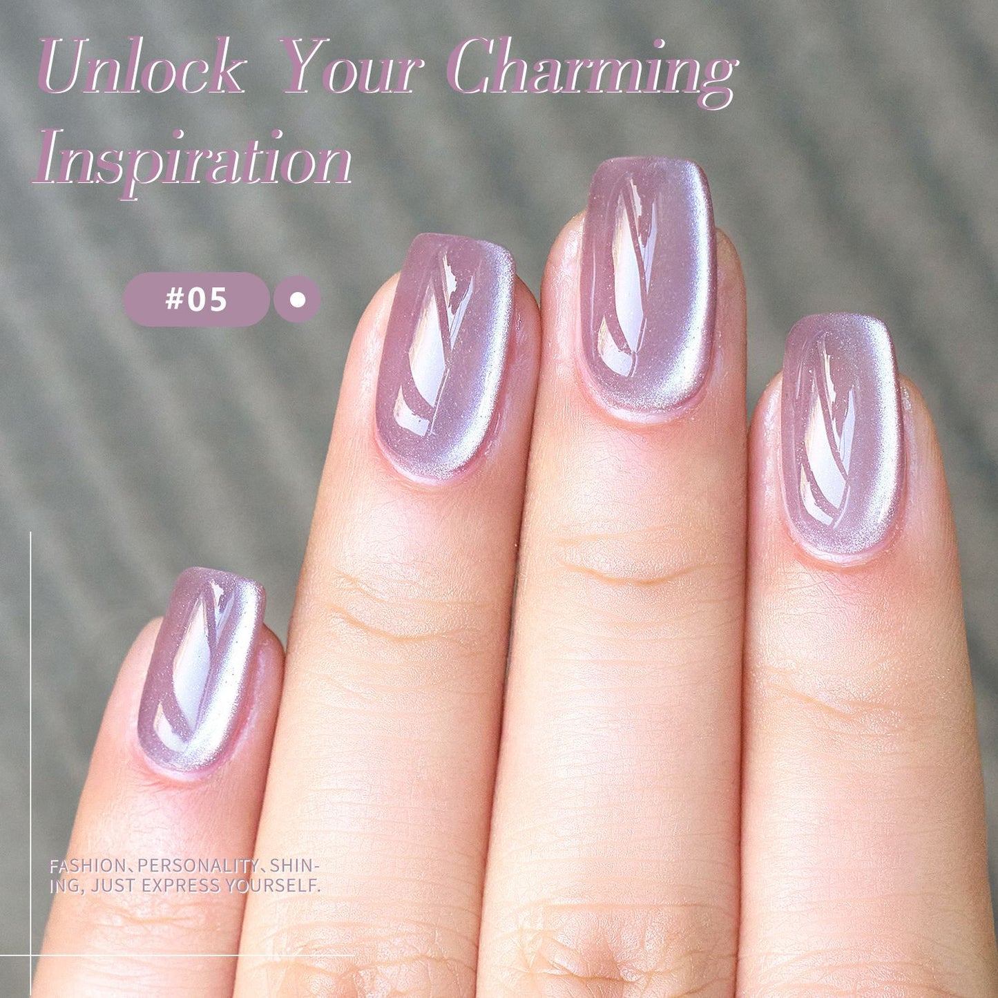 6 Colors Cat's Eye Gel Nail Polish Set 5g