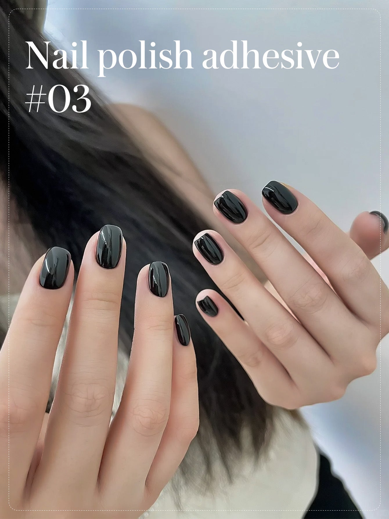15ml Black & White Gel Nail Polish
