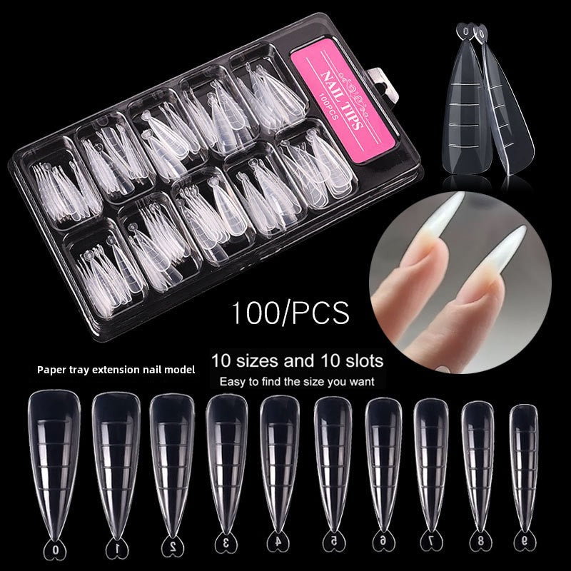 Nail extension nail mold 100PCS box
