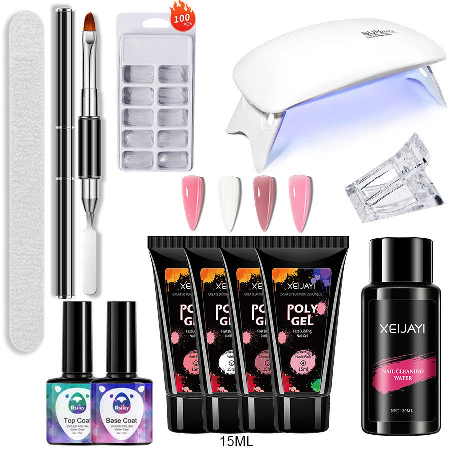 XEIJAYI Poly Gel 15ML*4Colors Set
