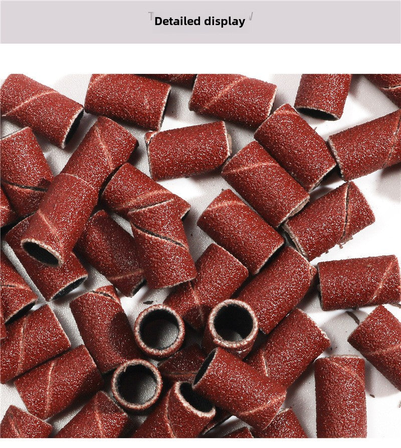 50/ 100PCS Sanding Bands for Electric Nail Drill 80#120#180#240#