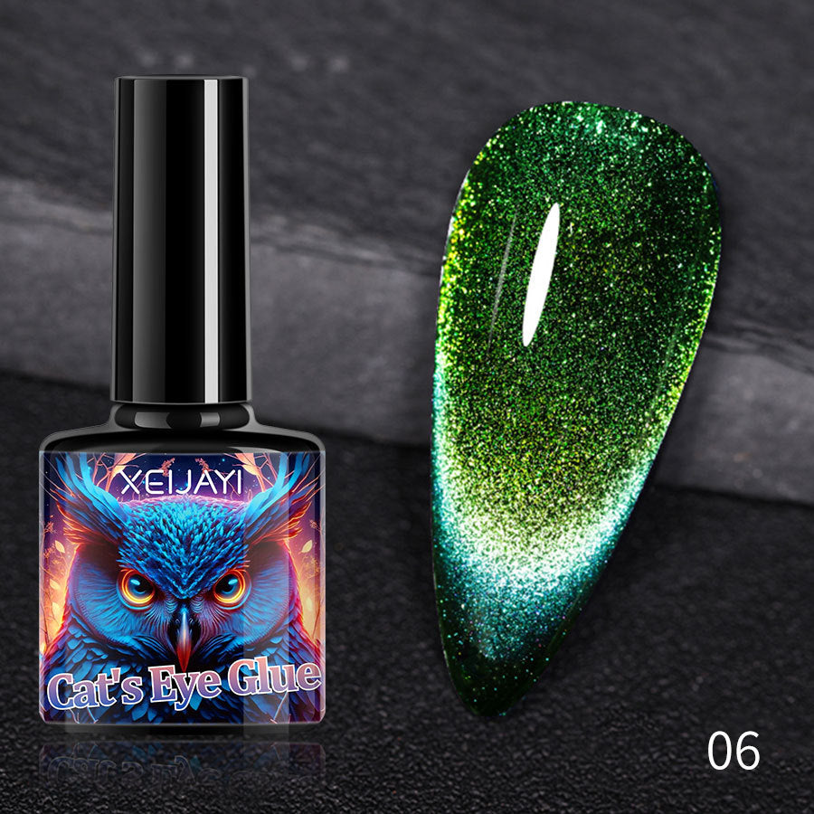 XEIJAYI 8 Colors Cat's Eye Gel Nail Polish Kit
