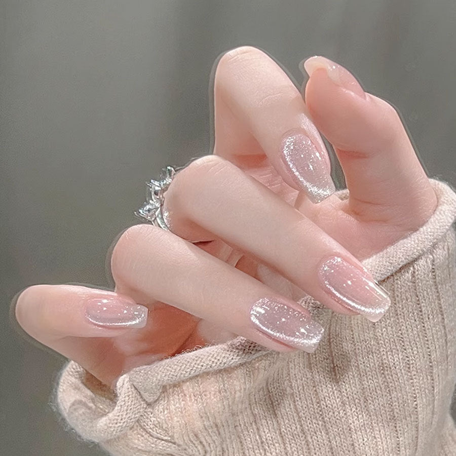 Cat's Eye Gel Polish White Crystal Color Nail Art 7.3ml/pcs