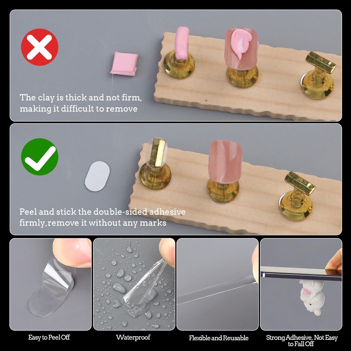 NAILS ART ADHESIVE tape for nail art display
