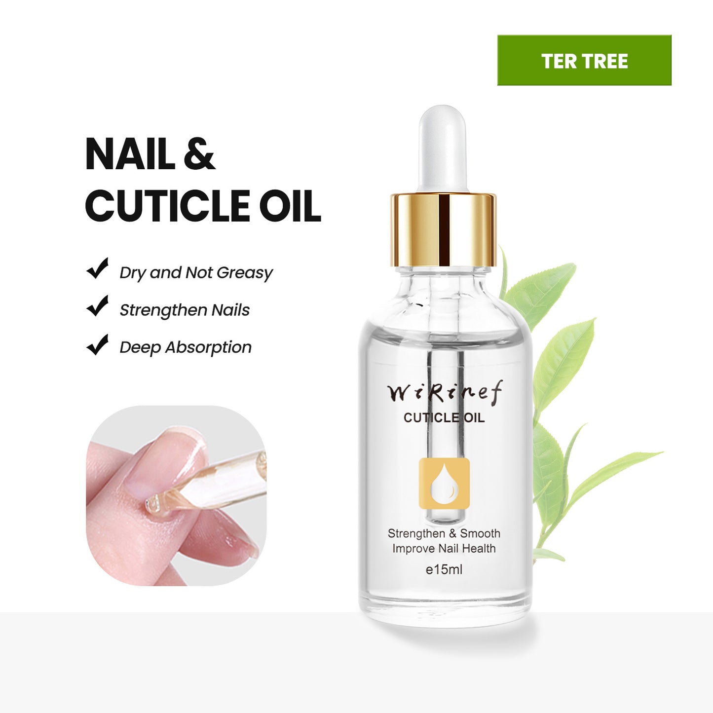 Cuticle Oil for Nail Moisturizes and Strengthens Nails