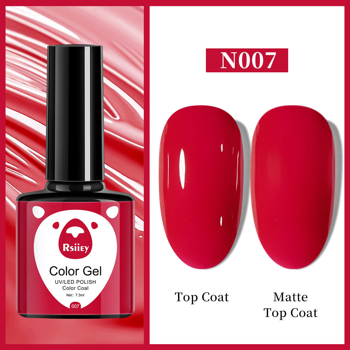 Nail Gel Polish Of 30 Solid Colors UV Gel Polish 7.3ml/pcs