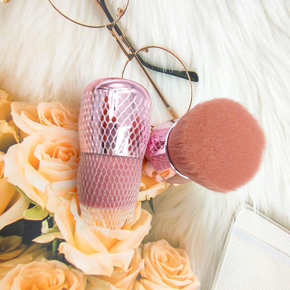 Rose Gold Nail Duster Brush