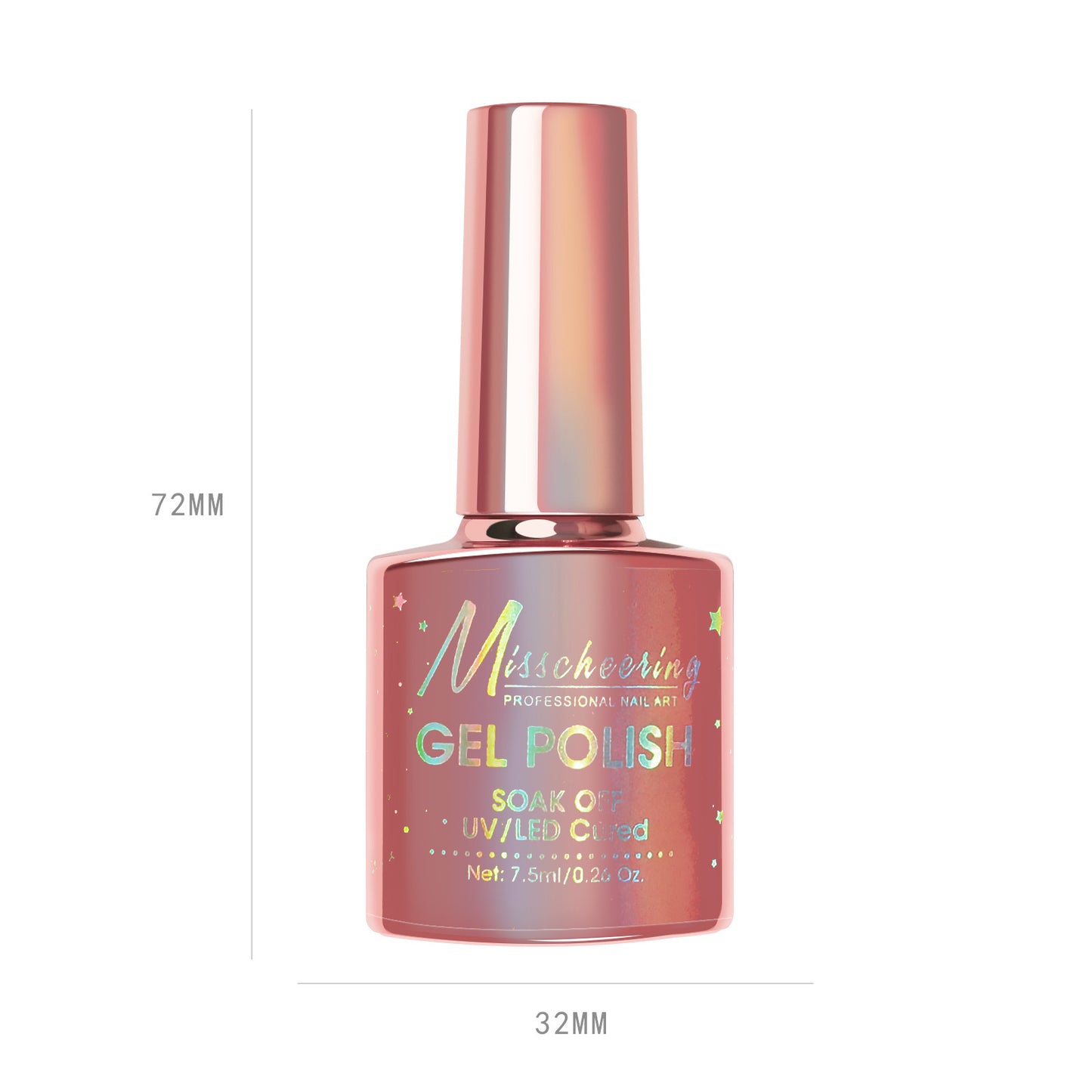 Black cateyes gel polish 7.5ml