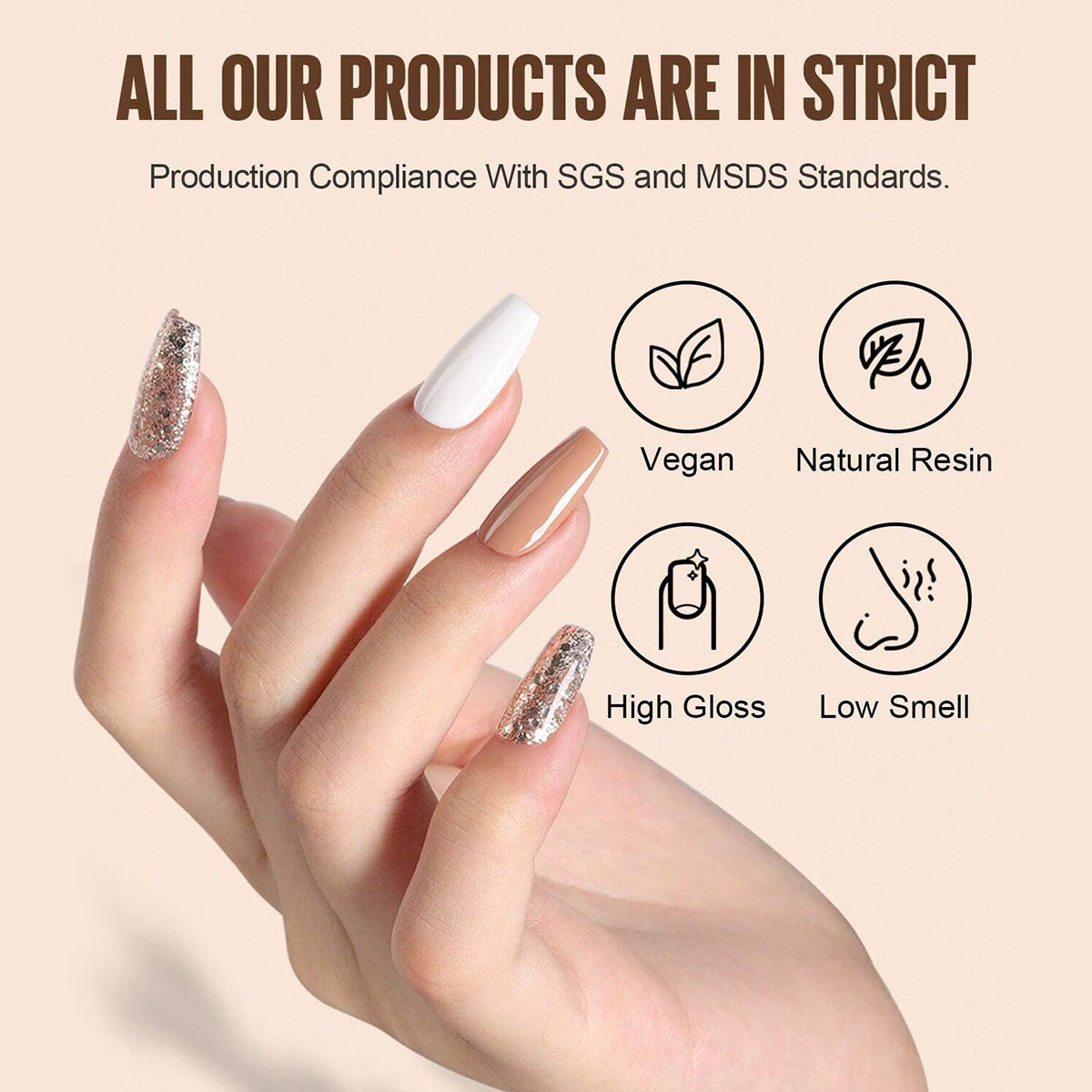 2pcs Base Coat and Top Coat Set
