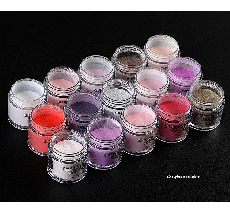 25 Colors Dipping Powder 10g/pcs